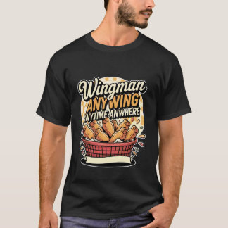 Camiseta Assistente de Asa Qualquer Asa A Qualquer Hora Em 