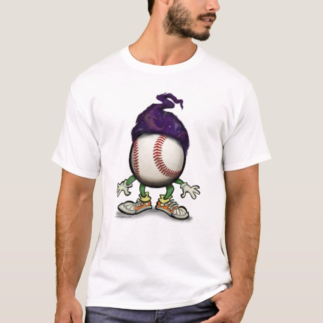 Camiseta Assistente de baseball (Frente)