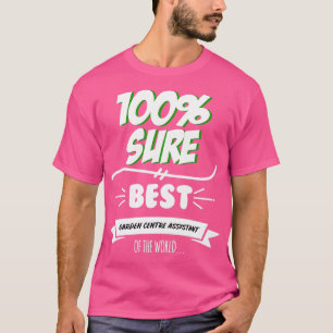 Camiseta Assistente de centro de jardim Trabalho de hobby d