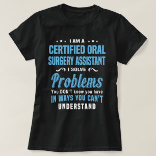 Camiseta Assistente de Cirurgia Oral Certificada