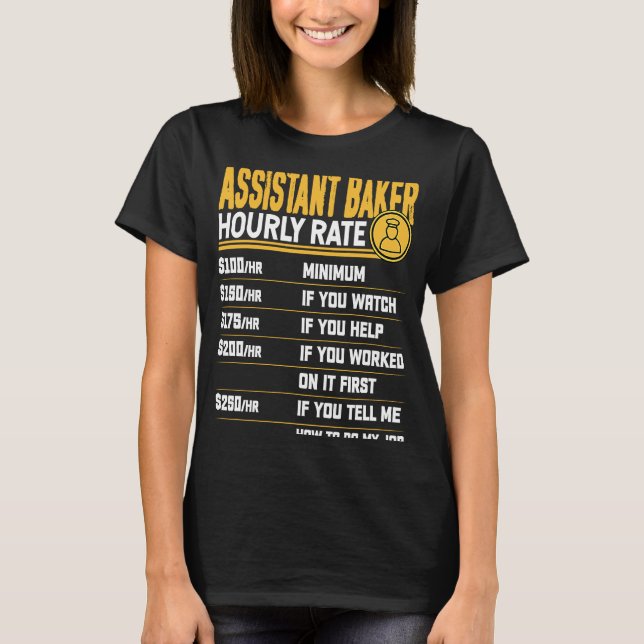 Camiseta Assistente de Coeficientes Horários do Criador Ass (Frente)