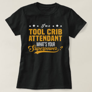 Camiseta Assistente de Crib de Ferramenta