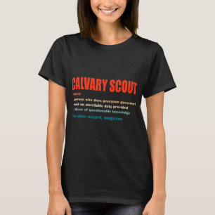Camiseta Assistente de Definição de Vintagem de Scout Calvá