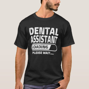Camiseta Assistente de Dentor Carregando Estúdio Dentário d
