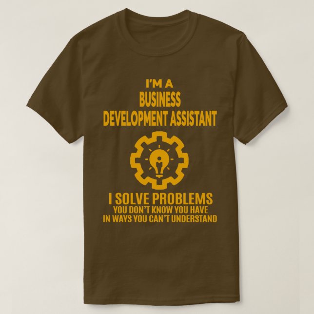 CAMISETA ASSISTENTE DE DESENVOLVIMENTO EMPRESARIAL NICE DES (Frente do Design)