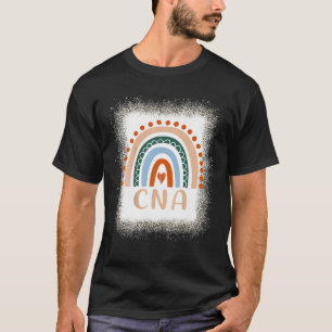 Camiseta Assistente de Enfermagem Certificado CNA Rainbow L
