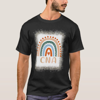 Camiseta Assistente de Enfermagem Certificado CNA Rainbow L