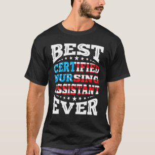 Camiseta Assistente De Enfermagem Certificado Da Cna 4 De J
