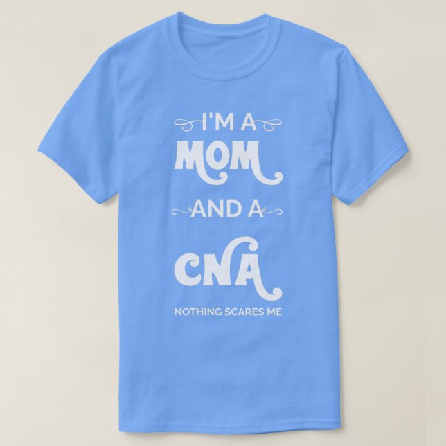 Camiseta Assistente de Enfermagem Certificado do CNA engraç (Frente do Design)