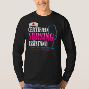Camiseta Assistente De Enfermagem Certificado Não Pode Ser 