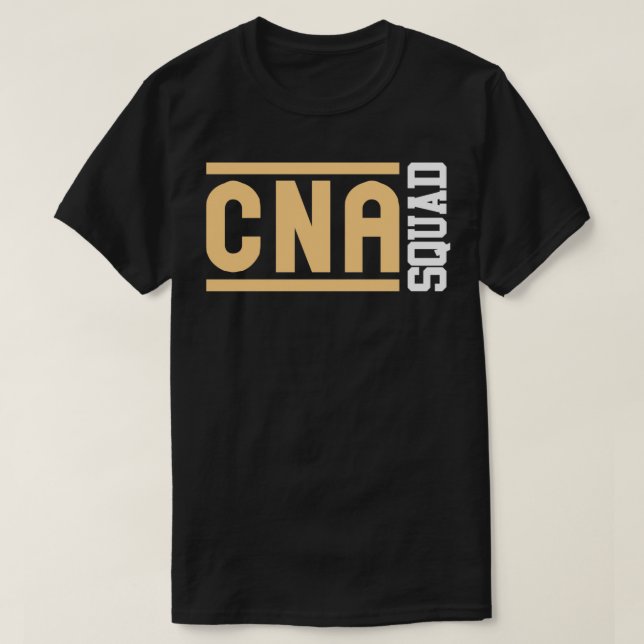 Camiseta Assistente de Enfermagem Certificado pela CNA Squa (Frente do Design)