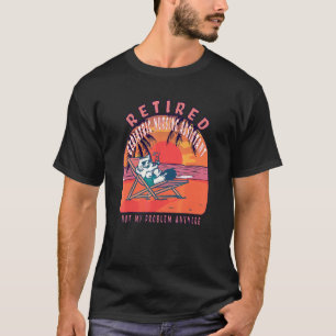 Camiseta Assistente de Enfermagem Geriátrica Aposentado Vin