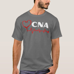 Camiseta Assistente de Enfermeira CNA com pulsação estetosc
