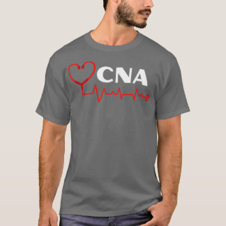 Camiseta Assistente de Enfermeira CNA com pulsação estetosc