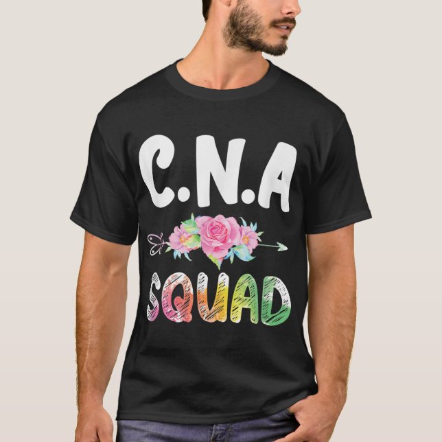 Camiseta Assistente de Enfermeiro Certificado de Enfermeira (Frente)