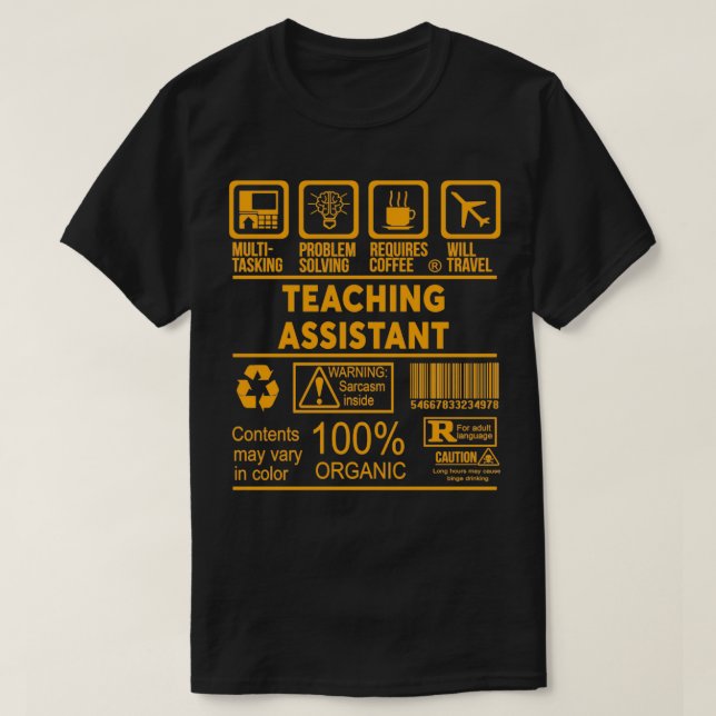 CAMISETA ASSISTENTE DE ENSINO NICE DESIGN 2017 (Frente do Design)