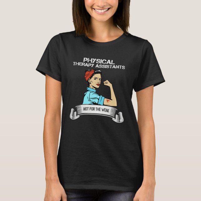 Camiseta Assistente de Fisioterapia não é para os Fracos FT (Frente)
