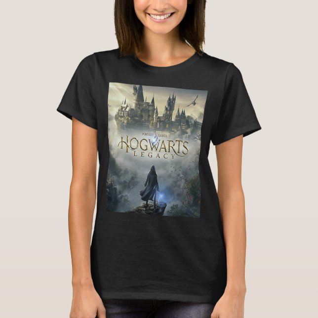 Camiseta Assistente de Hogwarts para Adventure Magic Poster (Frente)