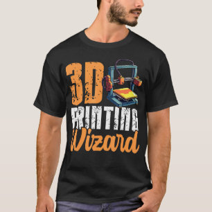 Camiseta Assistente de Impressão 3D Humor de Impressora 3D
