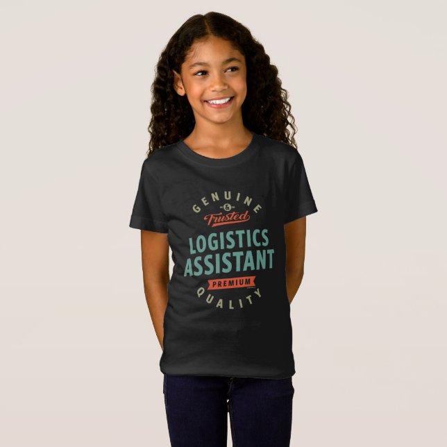 Camiseta Assistente de Logística (Frente Completa)