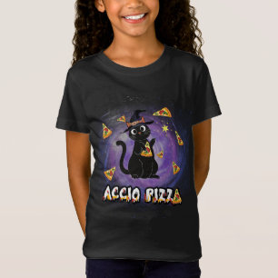 Camiseta Assistente de Magia de Gato Preto Engraçado da Acc