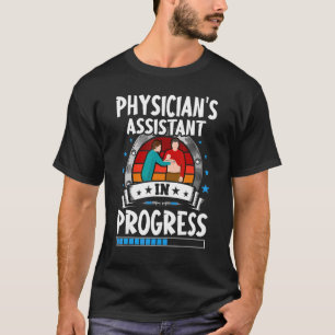 Camiseta Assistente de Médico em Andamento Estudante