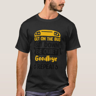 Camiseta Assistente de ônibus escolar Deli