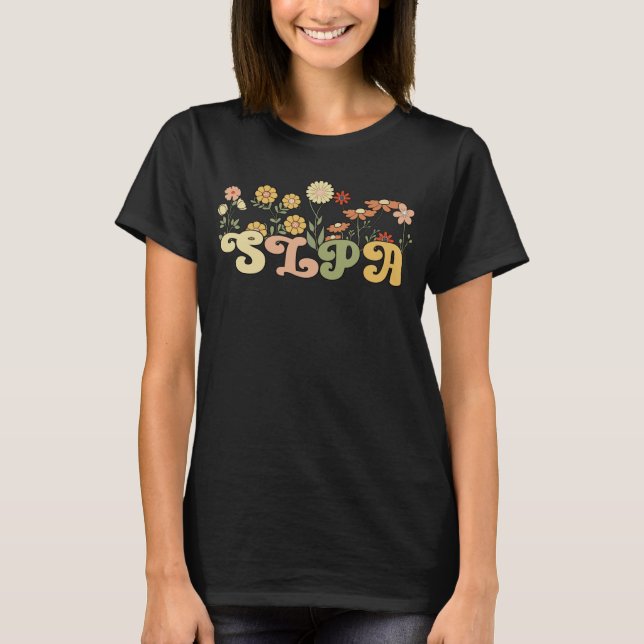 Camiseta Assistente de Patologia da Língua de Voz do Groovy (Frente)