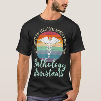 Camiseta Assistente de Patologia do Símbolo Médico da Vinta