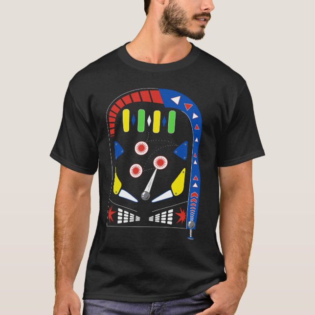 Camiseta Assistente de Pinball (Frente)