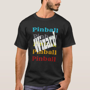 Camiseta Assistente de Pinball Retro Video Game Arcade Play