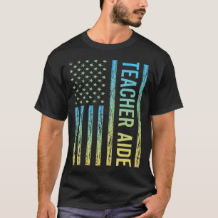 Camiseta Assistente de Professores Amarelo Azul