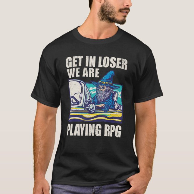 Camiseta Assistente de RPG - Entre no Perdedor que estamos  (Frente)