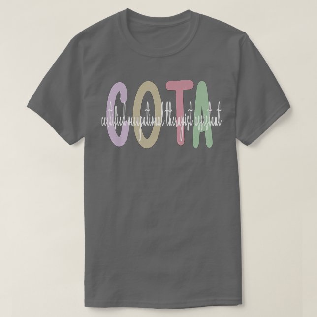 Camiseta Assistente de Terapêutica Ocupacional de Apreciaçã (Frente do Design)