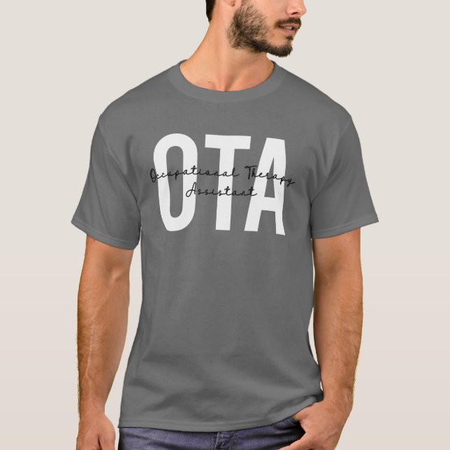 Camiseta Assistente de Terapêutica OTA Otacional (Frente)