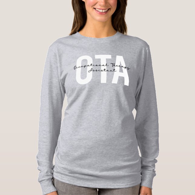 Camiseta Assistente de Terapêutica OTA Otacional (Frente)