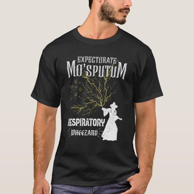 Camiseta Assistente de Terapêutica Respiratória Esperam Mo' (Frente)