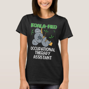 Camiseta Assistente de Terapia Ocupacional Cute Koala