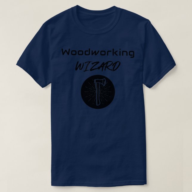 Camiseta Assistente de Woodworking (Frente do Design)