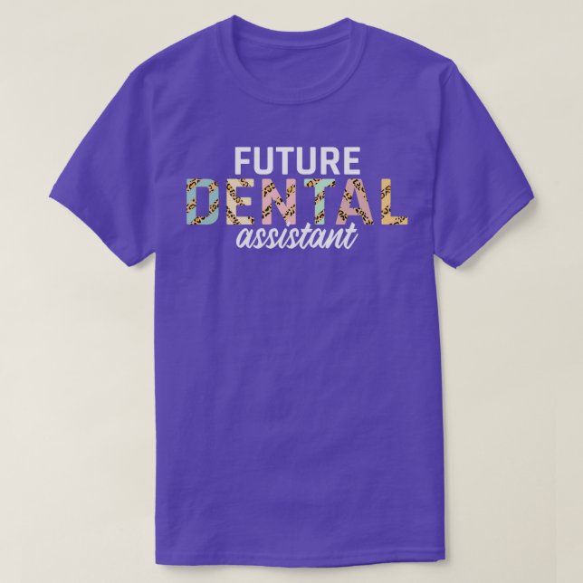 Camiseta Assistente Dental Futuro 1 (Frente do Design)