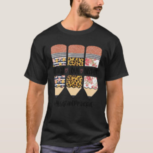 Camiseta Assistente Diretor De Volta À Escola Ensinar Amor