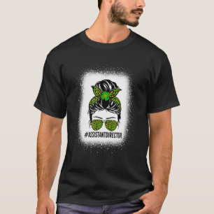 Camiseta Assistente Diretor Messy Bun Funny Rua Da De Patri