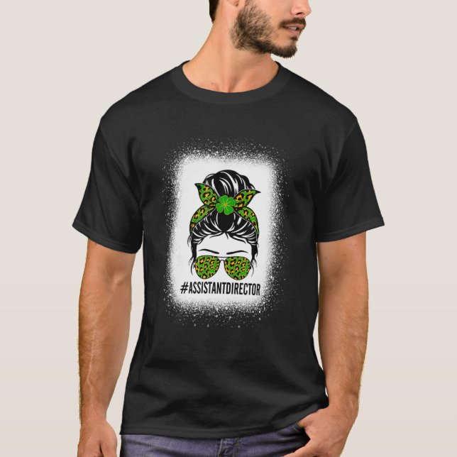 Camiseta Assistente Diretor Messy Bun Funny Rua Da De Patri (Frente)