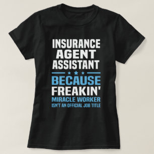 Camiseta Assistente do Agente de Seguros
