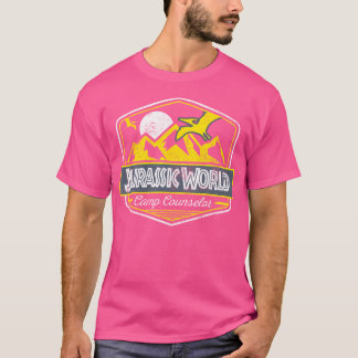 Camiseta Assistente do Campo Mundial Jurássico - Gráfico Em