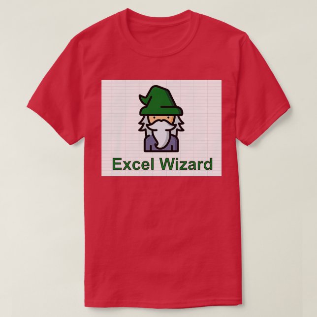 Camiseta Assistente do Excel (Frente do Design)