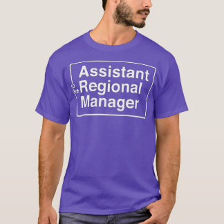 Camiseta Assistente do gestor regional 20