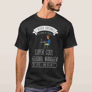 Camiseta Assistente Do Gestor Regional Para A Gestão