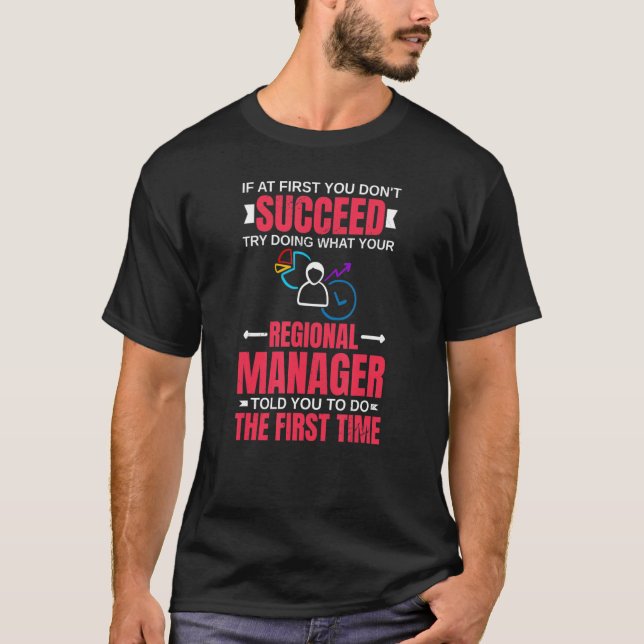 Camiseta Assistente Do Gestor Regional Para A Gestão (Frente)