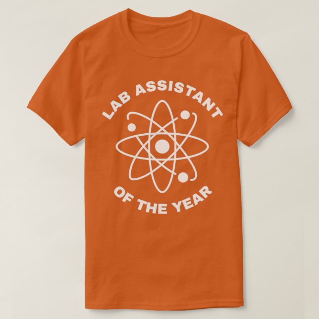 Camiseta Assistente do Laboratório de Química da Science (Frente do Design)